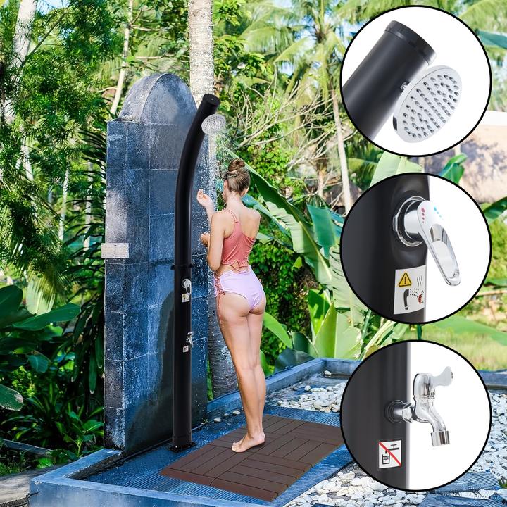 Actual product image Casa.Pro Solardusche Kebomi 216 cm 18 L