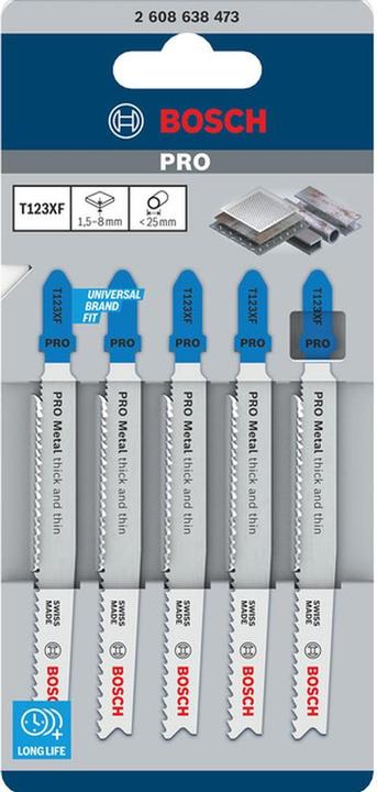 Productafbeelding Bosch Professional Zubehör Decoupeerzaagblad T 123 X, Progre