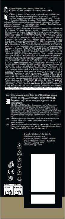 Actual product image Braun Series 9 PRO+