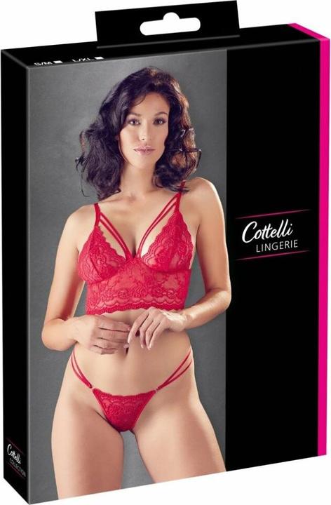 Cottelli Collection Bralette Und String (L, XL)