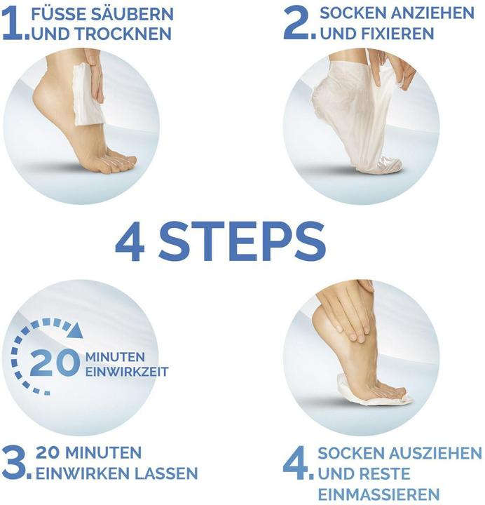 Actual product image Scholl Foot mask 3 oils 1 pair (Foot mask)