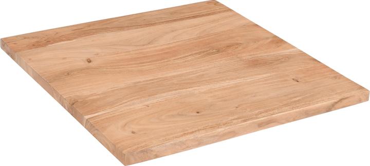 Actual product image SAM BRASILEIRO gerade Kante massiv Akazie (60 x 60 cm)