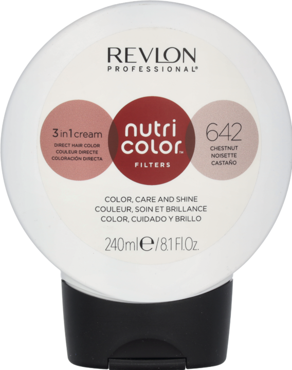Actual product image Revlon Professional Nutri Color Cream - Chestnut 642 (Brown)