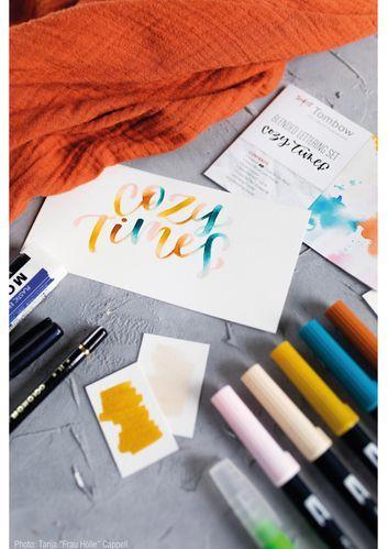 Actual product image Tombow Blended Lettering (Multicoloured, 6 x)