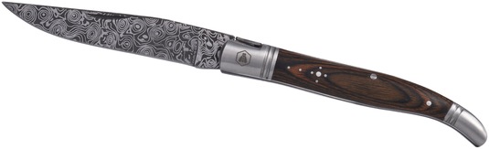 Immagine prodotto Laguiole Coltello Pieghevole Damasco Pakka
