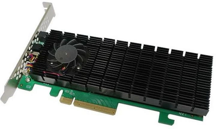 Actual product image HighPoint HighP SSD6202A 2x M.2 PCIe Gen3 x8 NVMe