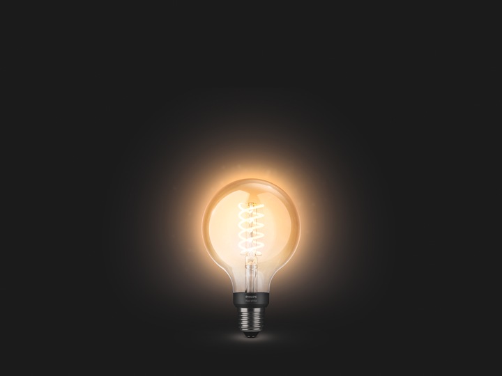 Actual product image Philips Hue White BT (E27, 7 W, 550 lm, 1 x, G)