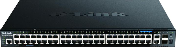 Productafbeelding D-Link 52-P Slim Beheerde Poe+ Schakelaar (52 Havens)