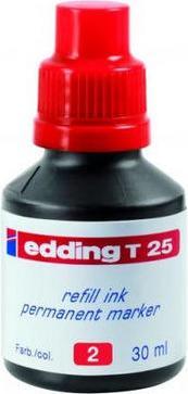 Actual product image Edding Refill ink T25 (Red, 1 pcs.)