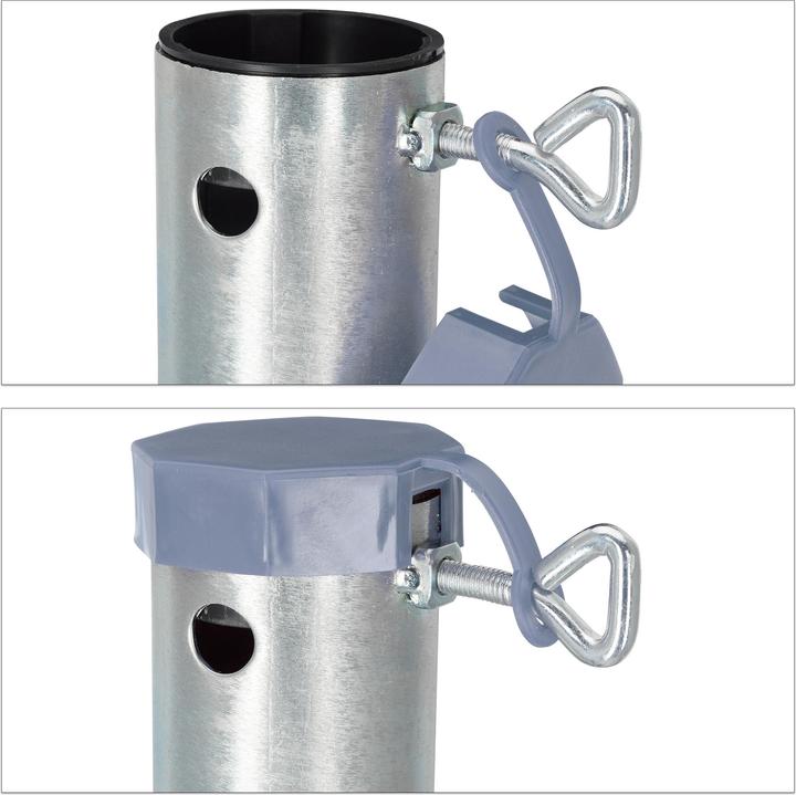 Actual product image Relaxdays Ground socket