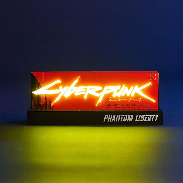 Actual product image Neamedia Cyberpunk Edgerunner LED-Light Phantom Edition 22 cm