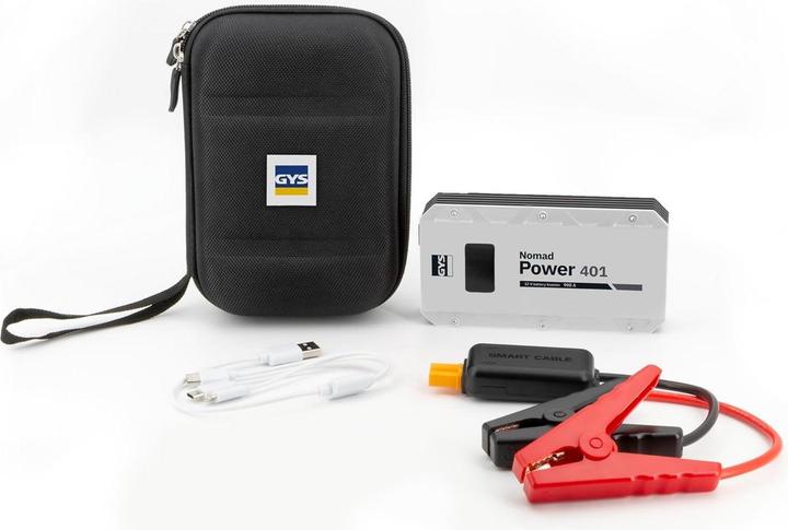 Produktbild GYS Nomad Power 401 - Lithium Jumpstarter, Powerbank (400 A, 18000 mAh)