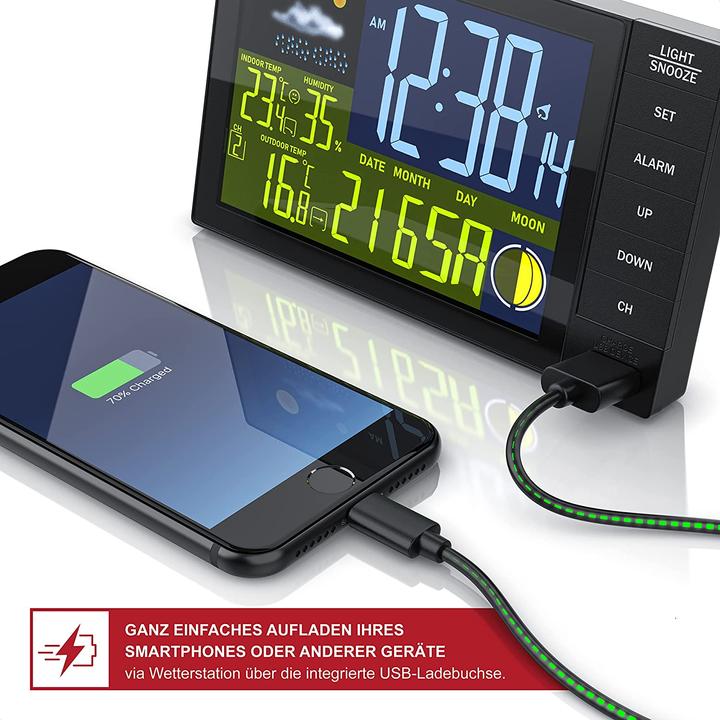 Actual product image CSL Radio weather station
