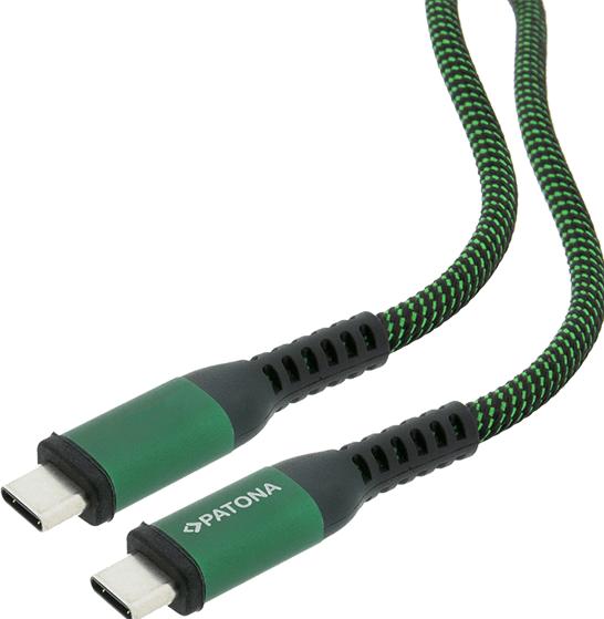 Produktbild Patona USB C — USB C (1 m, USB 2.0, 100 W)