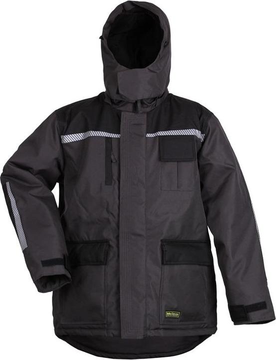 Actual product image Nenurodyta JACKET LONG ARCT GREY/BLACK FB-8924 XXL (XXL)