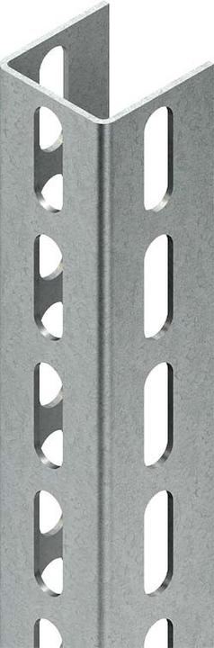 Actual product image Niedax NIE U5050/600F U-profile 50x50x600mm hot-dip galvanised DIN EN ISO 1461