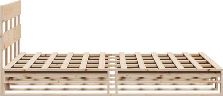 Actual product image vidaXL Bettgestell (140 x 190 cm)