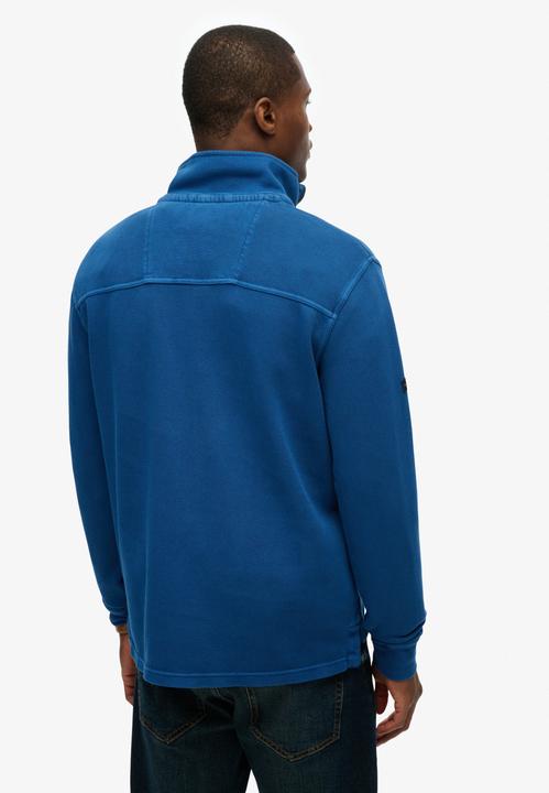 Image du produit Superdry Sweatshirt Demi-Zip Piqué Classique en Coton (L)
