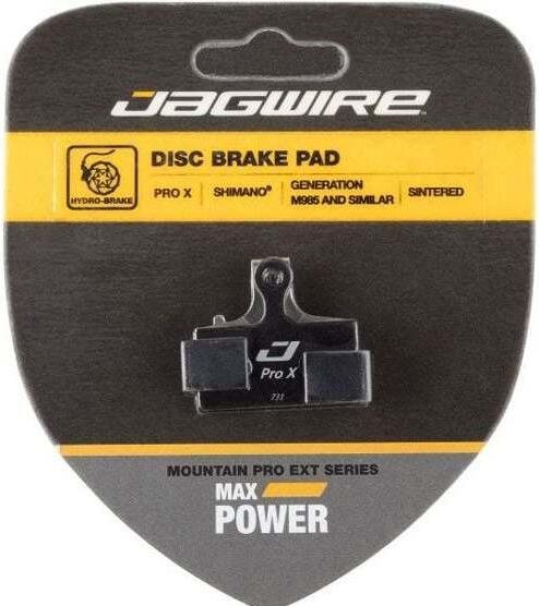 Actual product image Jagwire DCA084 Pro Semi-Metallic Disc Brake Pad, RideRever (Cargo-D (Semi-metallic)