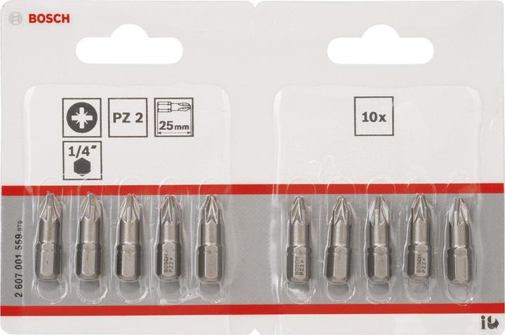 Productafbeelding Bosch Professional Zubehör Dwarsliggende bit PZ 2 Accessor (Kruis Pozidriv PZ)