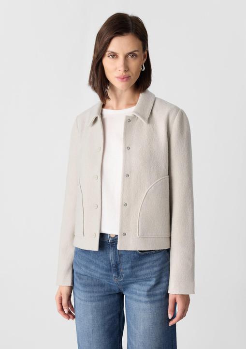 Actual product image Comma Indoor-Jacke Kurze Jacke aus Boiled Wool (46)