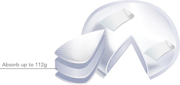Actual product image Nuvita Nursing pads for day and night (60 x)