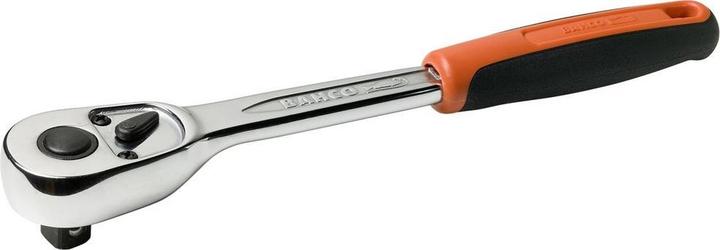 Produktbild Bahco Birnenförmige 1/2"-Umschaltknarre mit 80 Zähnen und 4,5°-Rückschwenkwinkel, 270 mm (1/2")
