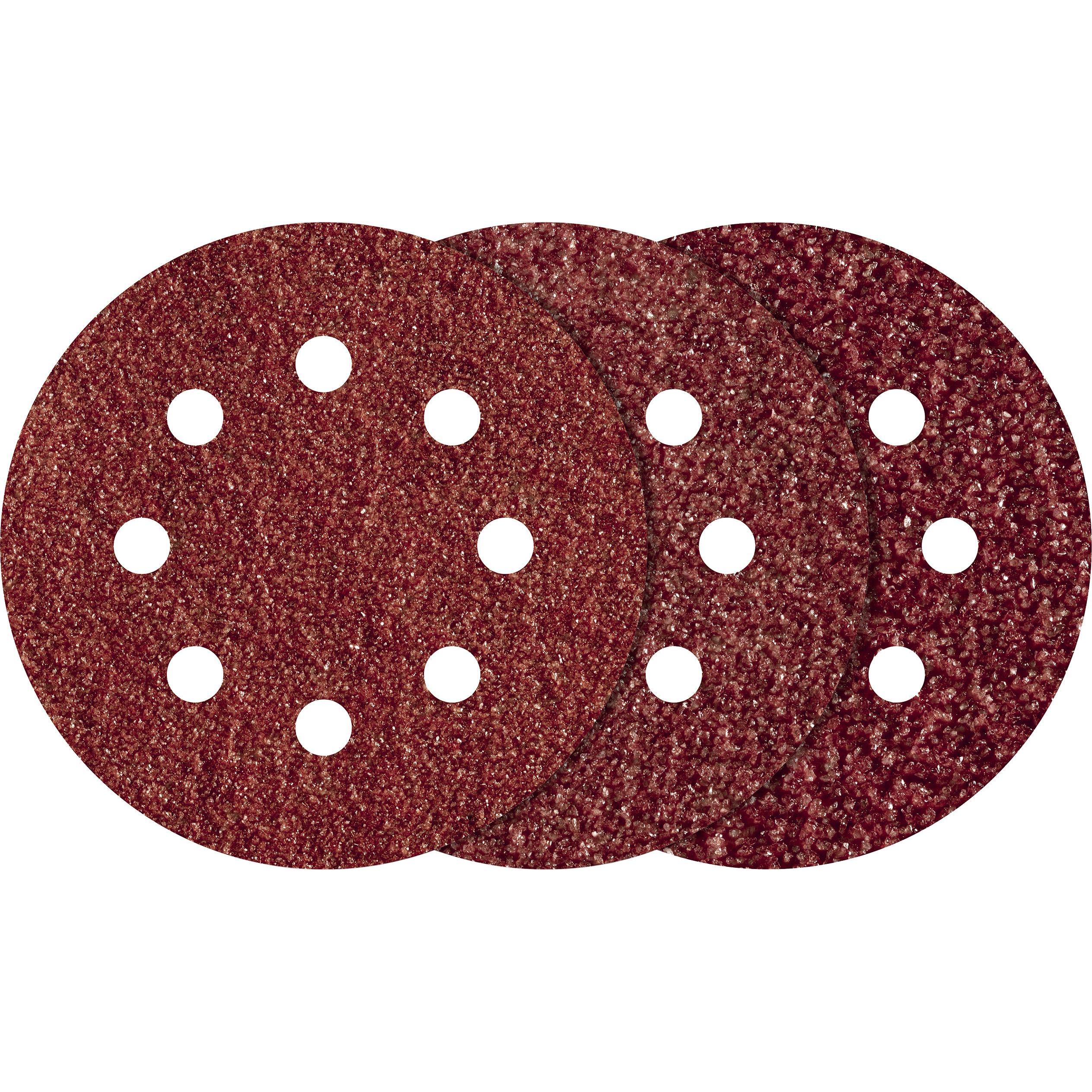 wolfcraft, Schleifmittel, 15 Haft-Schleifscheiben (60)