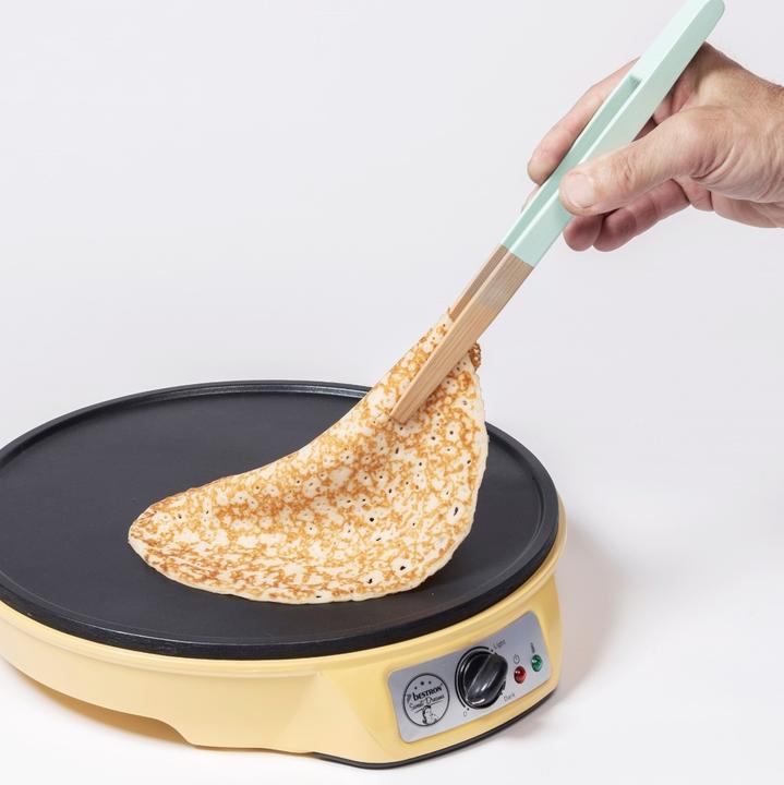 Actual product image Bestron Bamboo serving tongs (Serving tongs)