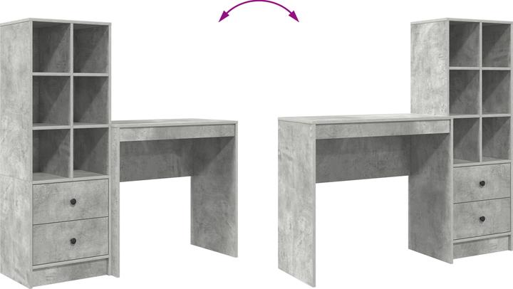 Produktbild vidaXL Schreibtisch (40 x 125.50 x 127 cm)