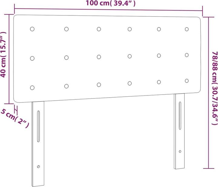 Image du produit vidaXL Kalel (80 x 5 x 128 cm)