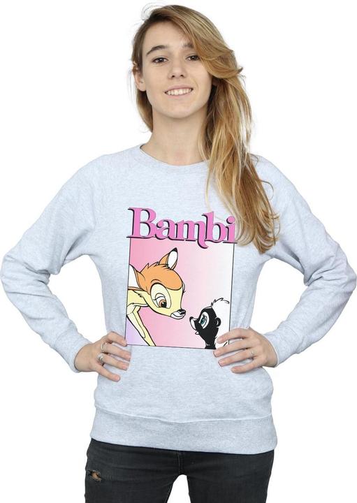 Actual product image Disney Womens/Ladies Bambi Nice To Meet You Sweatshirt (M)