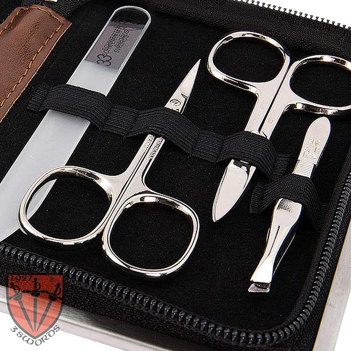 Image du produit Kellermann Set de manucure Andria 8 pcs. 746, brun