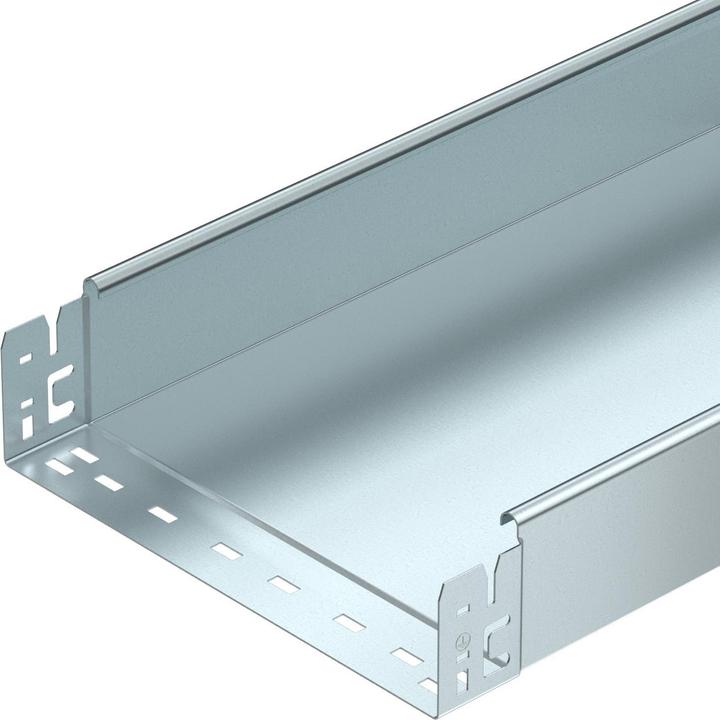 Produktbild OBO Bettermann OBO SKSMU 810 FS Kabelrinne ungelocht mit Schnellverbindung (300 cm)
