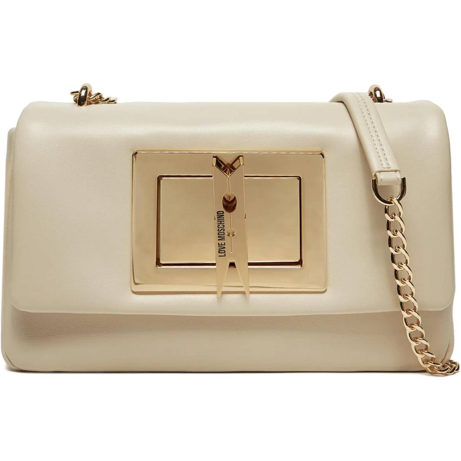 Love Moschino Donna Bianco Donne, Borsetta, Borsa A Spalla E Tracolla Piccola,