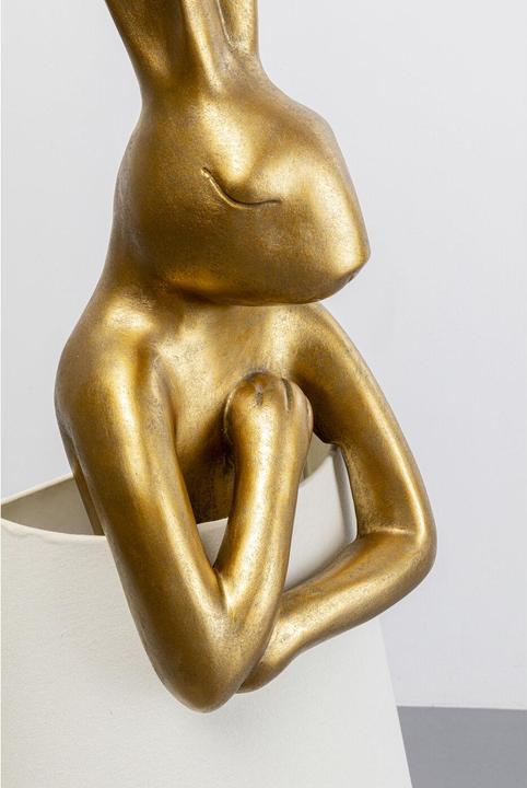 Immagine prodotto Kare Design Lampada da terra Animal Rabbit Oro/Bianco 150cm (E27)