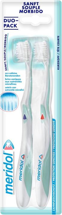 Actual product image Meridol Toothbrush gentle Duo (Soft, 1 x)