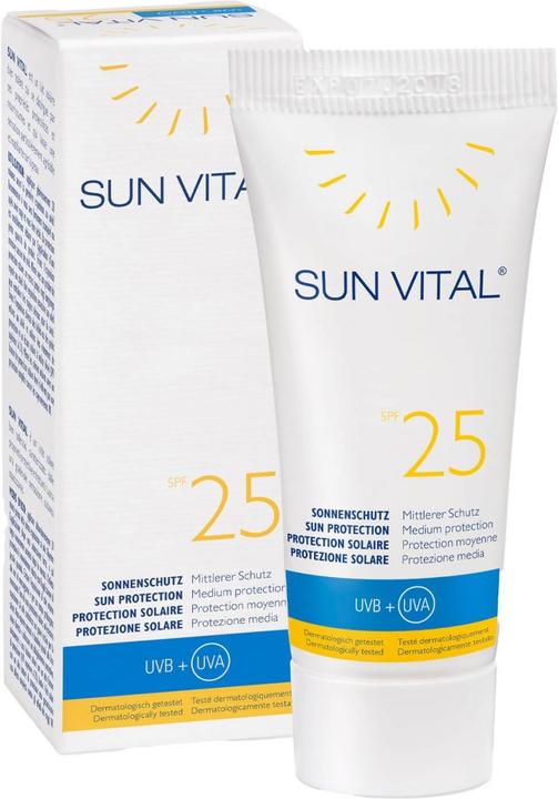Produktbild Goloy Sun Vital Sonnenschutz SPF 25 - Reisetube (Sonnenmilch, SPF 25, 20 ml, 26 g)