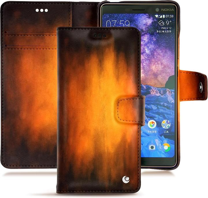Actual product image Noreve Leather case wallet (Nokia 7 Plus)
