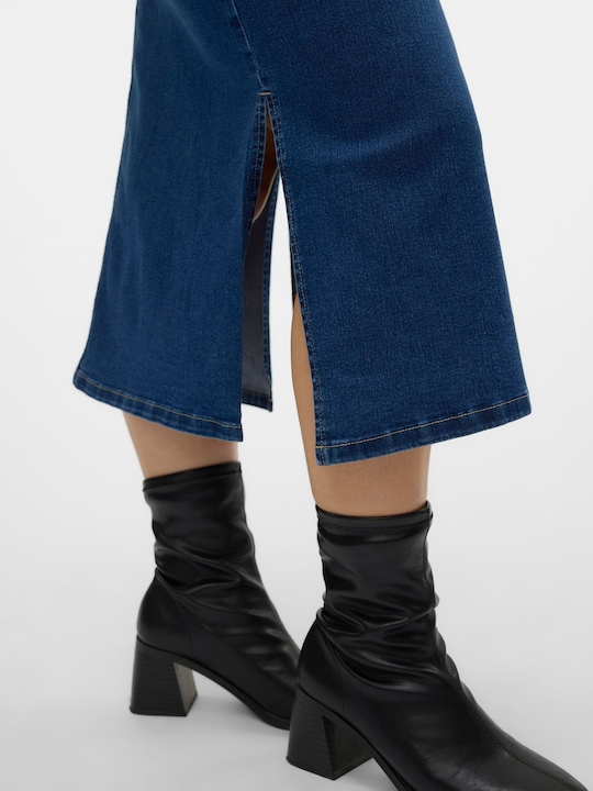Actual product image Vero Moda VMCSERENA High waist long skirt denim skirt (48)