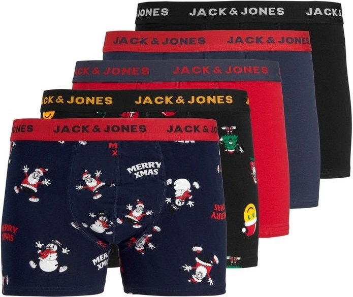 Immagine prodotto Jack & Jones Smiley Xmas (M, Confezione da 5 pezzi)