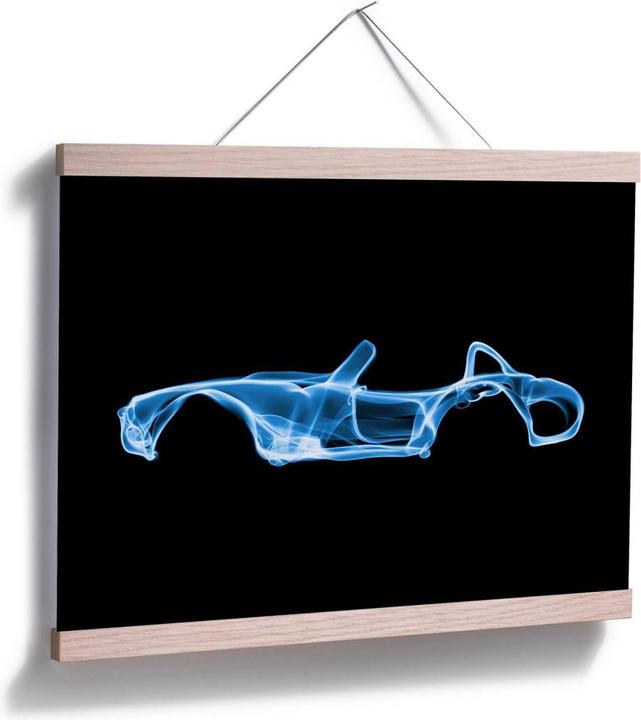 Immagine prodotto Trenddeko Auto blu (80 x 60 cm)