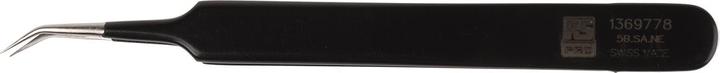 Produktbild RS PRO ESD epoxy coated tweezers bent 110mm