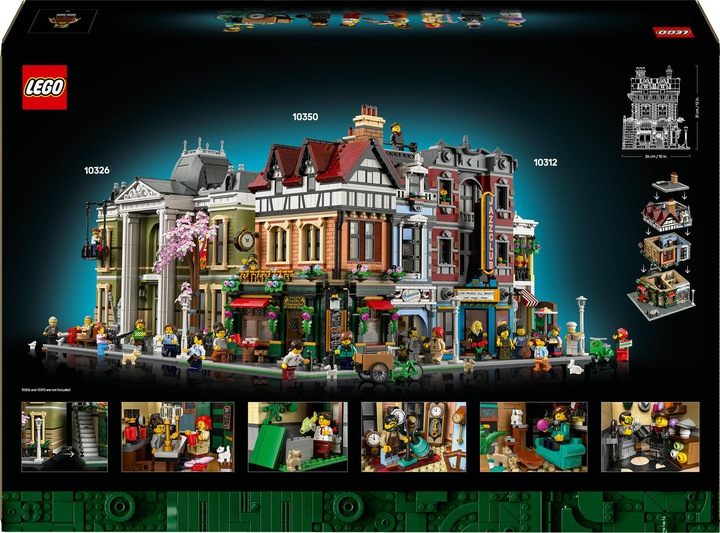 Image du produit LEGO Maison d'angle de style Tudor (10350, LEGO Icons, LEGO difficiles à trouver)