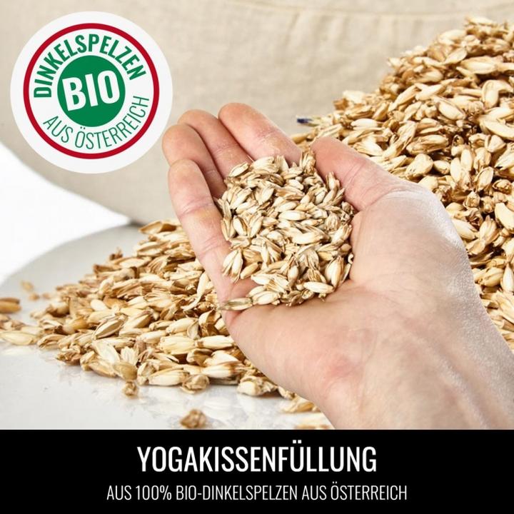 Image du produit Gorilla Sports Oreiller en forme de croissant pour le yoga (19 cm)