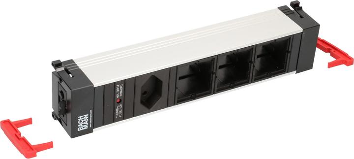 Produktbild Bachmann Steckdosenleiste CONFERENCE 1x T13, 3x Custom-ABD leer (1x, Typ 13)