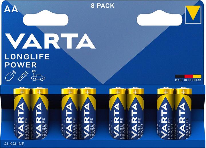 Image du produit Varta une puissance durable (8 pcs, AA, 2960 mAh)