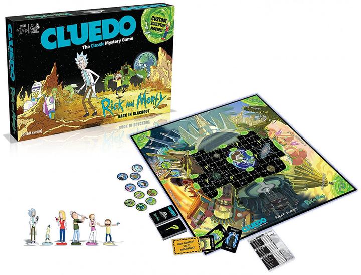 Actual product image Winning Moves Rick and Morty Cluedo (English)