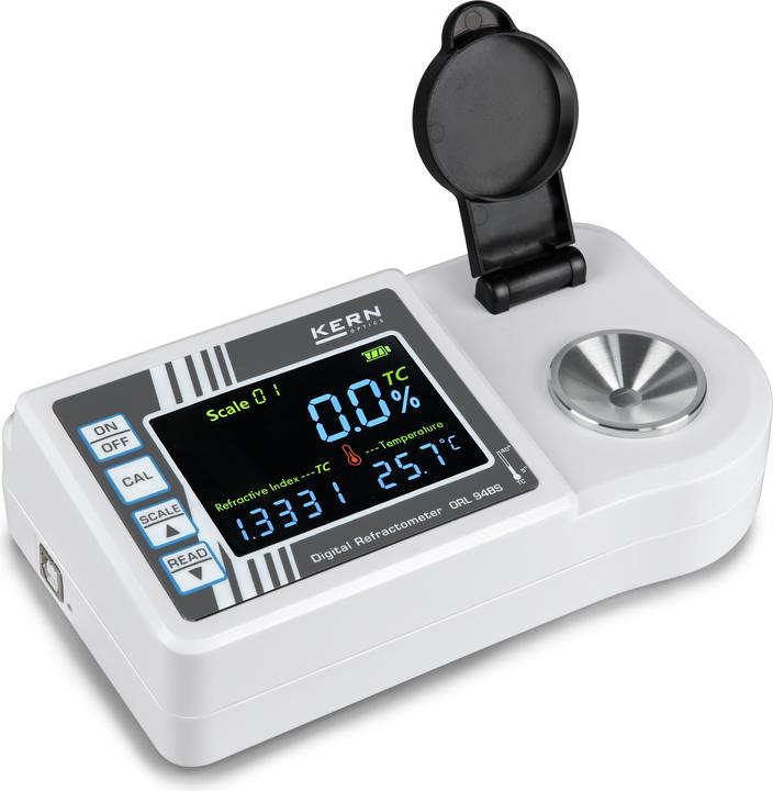 Actual product image Kern Sugar Refractometer, 212.7% max, 0% min