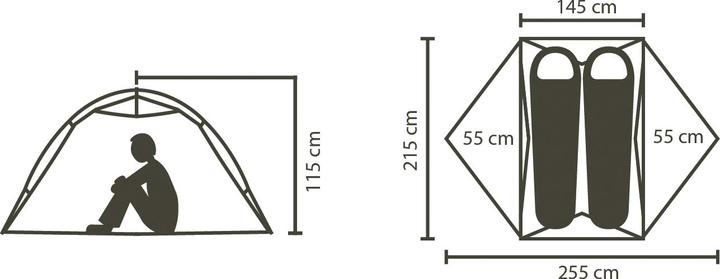 Produktbild Stoic NjavveSt. III 2P UL (Kuppelzelt, 2.24 kg, 2 Personen)